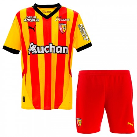 RC LENS Domácí 2024-25 - Dětské Fotbalové Dresy (S/S)